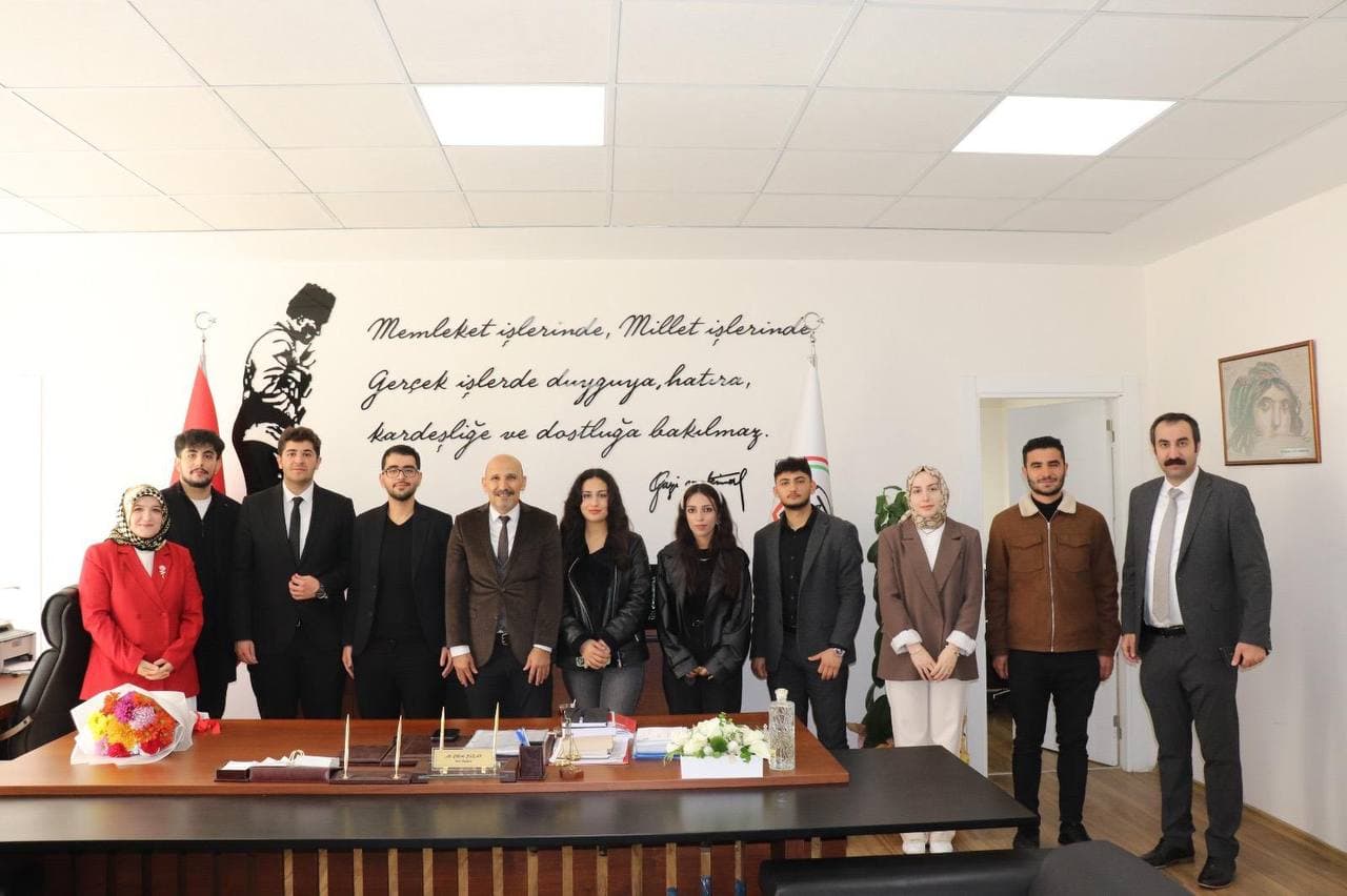 Gaziantep Barosu Başkanı Bülent Duran’ı Makamında Ziyaret Ettik