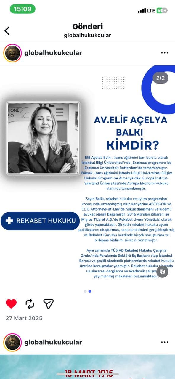 In-House Avukatlık Kariyeri: Rekabet Hukuku Perspektifi