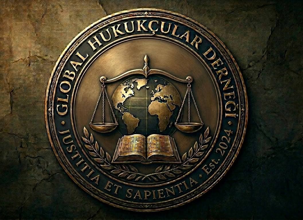 Global Hukukçular Derneği amblem