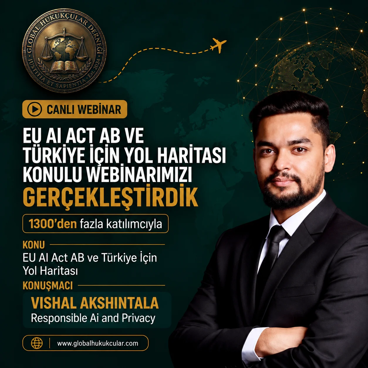 EU AI Act: AB ve Türkiye İçin Yol Haritası Konulu Webinarımızı Gerçekleştirdik