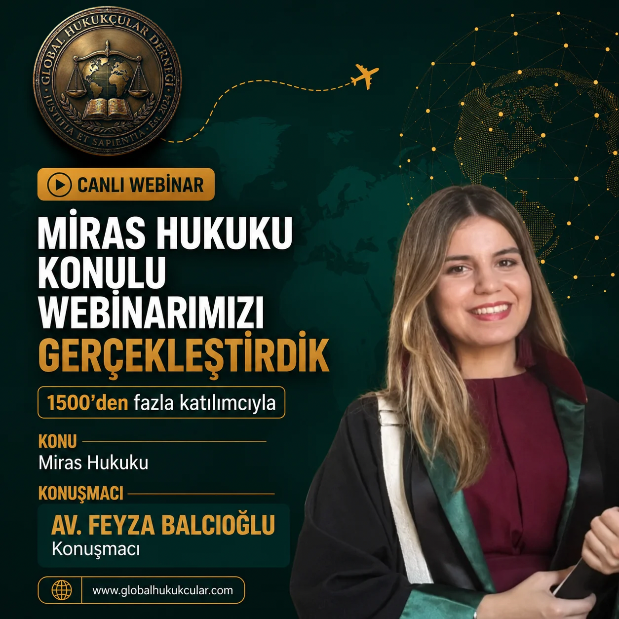 Miras Hukuku Konulu Webinarımızı Gerçekleştirdik