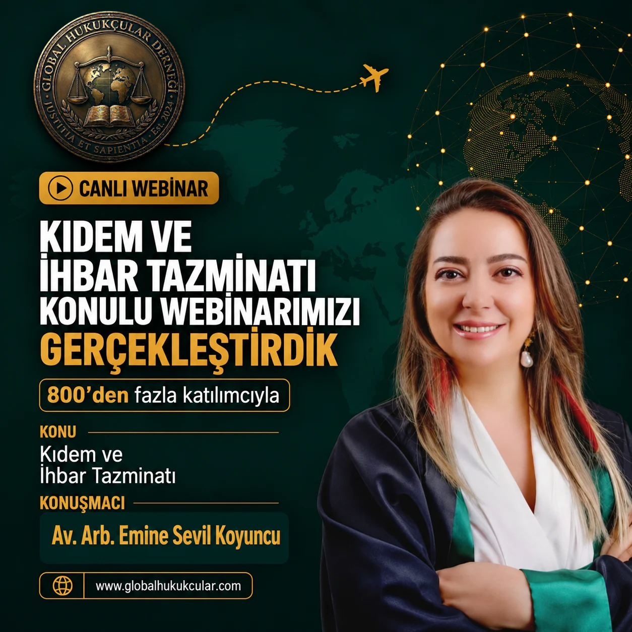 Kıdem ve İhbar Tazminatı Webinarı